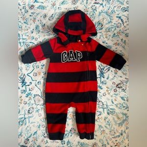 Baby gap fleece one piece suite